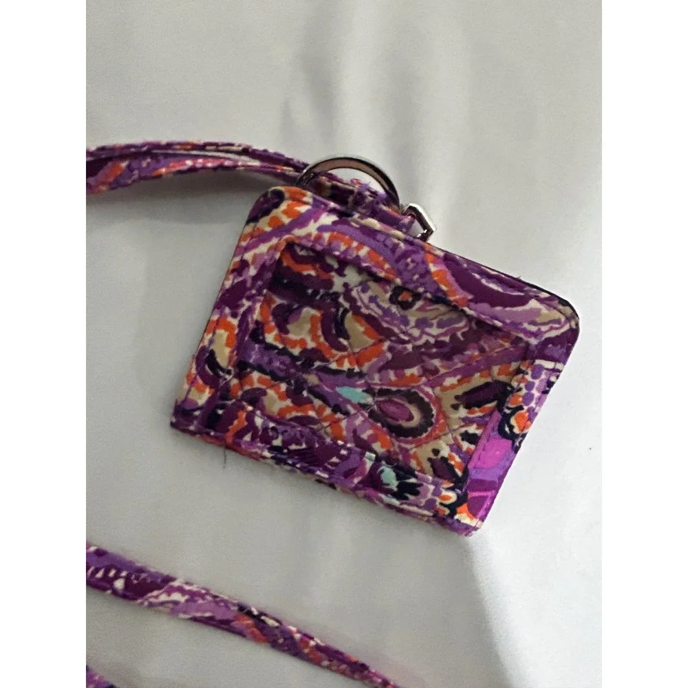 Vera Bradley‎ Paisley Little Crossbody All in One Dream Tapestry Purple